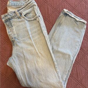 Abercrombie & Fitch Light Blue High Rise Jeans